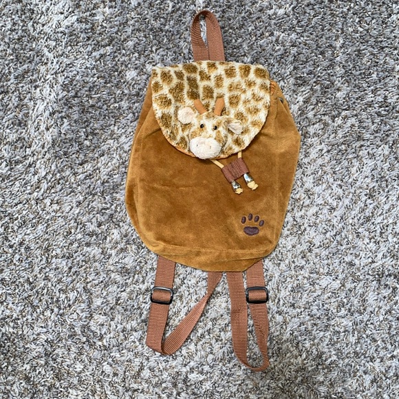 American Vintage Handbags - Vintage giraffe backpack